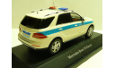 Mercedes-Benz ML W166 Полиция ДПС Москва, масштабная модель, scale43