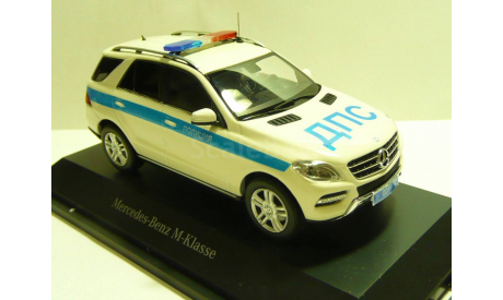 Mercedes-Benz ML W166 Полиция ДПС Москва, масштабная модель, scale43