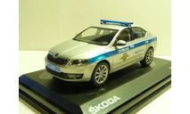 Skoda Octavia A7 Полиция МВД России Москва, масштабная модель, scale43, Škoda