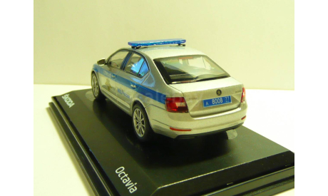 Skoda Octavia A7 Полиция МВД России Москва, масштабная модель, scale43, Škoda