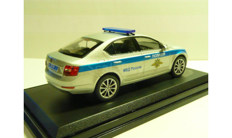 Skoda Octavia A7 Полиция МВД России Москва, масштабная модель, scale43, Škoda