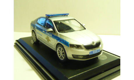 Skoda Octavia A7 Полиция МВД России Москва, масштабная модель, scale43, Škoda