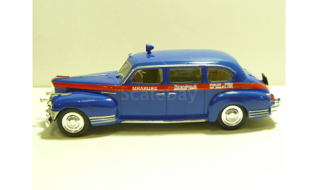 ЗИС 110 Милиция ОРУД ГАИ, масштабная модель, scale43