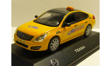 Nissan Teana Такси Москва, масштабная модель, 1:43, 1/43