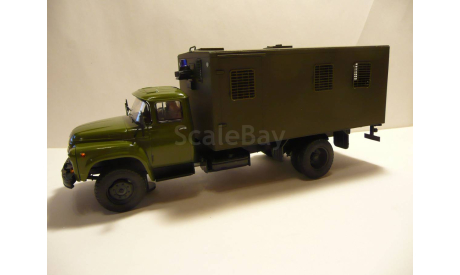 ЗИЛ 130Г ОМОН, масштабная модель, scale43