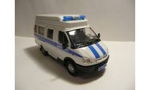 ГАЗ 322136 Милиция Москва, масштабная модель, scale43
