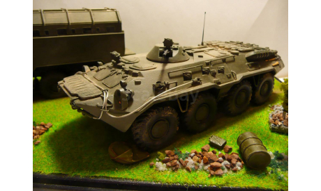Диарама Российские ВС блок пост фигурки 1/43, масштабная модель, scale43