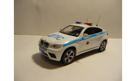 BMW X6 Полиция ДПС, масштабная модель, scale43