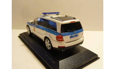 Mercedes-Benz GL Милиция Москва, масштабная модель, Minichamps, scale43