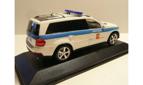 Mercedes-Benz GL Милиция Москва, масштабная модель, Minichamps, scale43