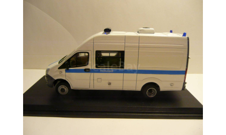 ГАЗель некст Полиция Москва длинная база, масштабная модель, scale43