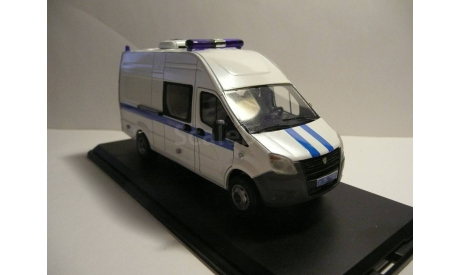 ГАЗель некст Полиция Москва длинная база, масштабная модель, scale43