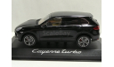 Porsche Cayenne Turbo Minichamps (black), масштабная модель, 1:43, 1/43
