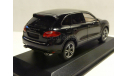 Porsche Cayenne Turbo Minichamps (black), масштабная модель, 1:43, 1/43