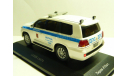 Lexus LX570 Милиция ДПС Москва выставочный, масштабная модель, 1:43, 1/43