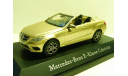 Mercedes Benz E classe cabrio, масштабная модель, scale43, Mercedes-Benz