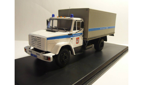 ЗИЛ 4331 АЗ Милиция Москва, масштабная модель, scale43