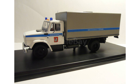 ЗИЛ 4331 АЗ Милиция Москва, масштабная модель, scale43