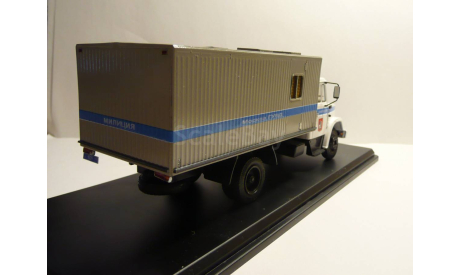 ЗИЛ 4331 АЗ Милиция Москва, масштабная модель, scale43