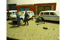 Диарама рембаза МВД, фигурка, scale43, ВАЗ
