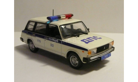 ВАЗ 2104 Полиция ДПС КК, масштабная модель, scale43