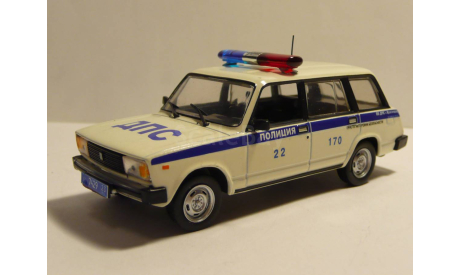 ВАЗ 2104 Полиция ДПС КК, масштабная модель, scale43