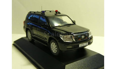 Toyota Land Cruiser 200 2012 ФСО РФ сопровождение, масштабная модель, 1:43, 1/43