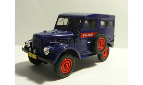 ГАЗ 69 Милиция СССР, масштабная модель, scale43