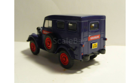 ГАЗ 69 Милиция СССР, масштабная модель, scale43