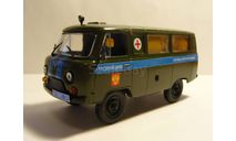 УАЗ 452 Полиция медслужба, масштабная модель, scale43