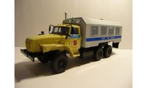 УРАЛ 4320 Милиция ОМОН ГУВД Москва, масштабная модель, scale43