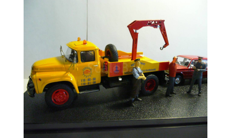 ЗИЛ 130 Эвакуатор Диарама, масштабная модель, scale43