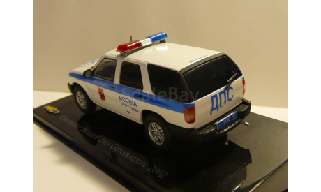 Chevrolet Blazer Милиция ДПС Москва, масштабная модель, 1:43, 1/43