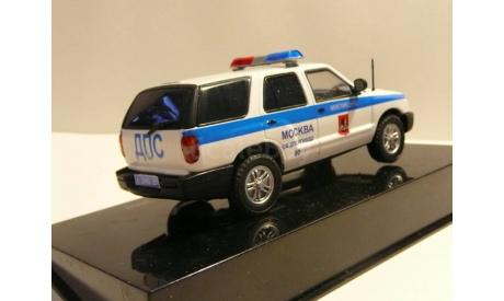Chevrolet Blazer Милиция ДПС Москва, масштабная модель, 1:43, 1/43
