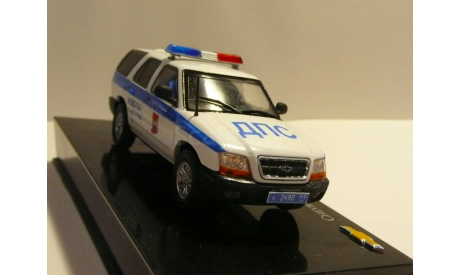 Chevrolet Blazer Милиция ДПС Москва, масштабная модель, 1:43, 1/43