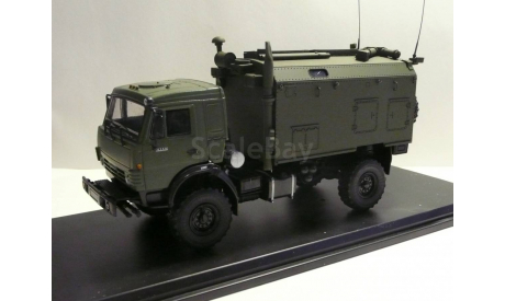 КАМАЗ 4350 4Х4 Мустанг Р-161А2М ’Экватор-3М’, масштабная модель, scale43