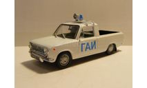 ВАЗ 2101 пикап ГАИ СССР, масштабная модель, scale43