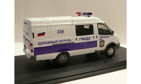 ГАЗ 2705 Милиция Дорожный патруль ДПС, масштабная модель, Конверсии мастеров-одиночек, scale43