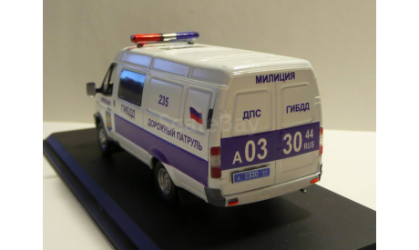 ГАЗ 2705 Милиция Дорожный патруль ДПС, масштабная модель, Конверсии мастеров-одиночек, scale43