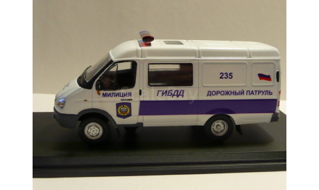 ГАЗ 2705 Милиция Дорожный патруль ДПС, масштабная модель, Конверсии мастеров-одиночек, scale43