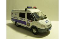 ГАЗ 2705 Милиция Дорожный патруль ГИБДД, масштабная модель, scale43