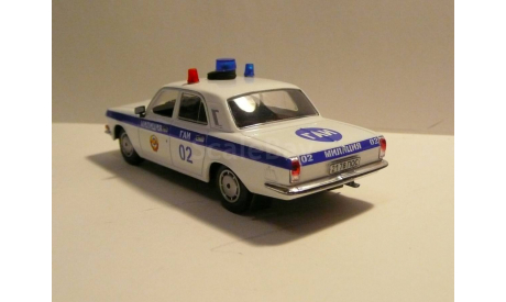 Волга ГАЗ 2410 Милиция ГАИ, масштабная модель, scale43