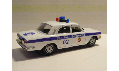 Волга ГАЗ 2410 Милиция ГАИ, масштабная модель, scale43