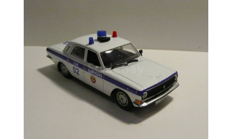 Волга ГАЗ 2410 Милиция ГАИ, масштабная модель, scale43