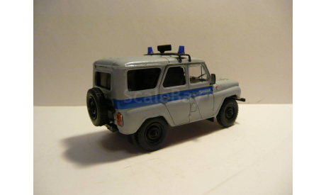 УАЗ 31512  Милиция, масштабная модель, scale43