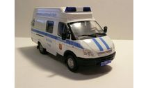 ГАЗ 322136 Инжинерно-саперный отдел Полиция Москва, масштабная модель, scale43