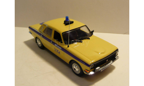 Волга ГАЗ 24-10 Милиция ПГ Москва, масштабная модель, scale43