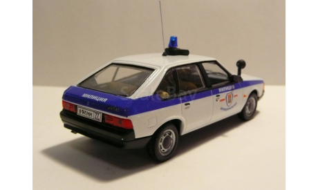 Москвич 2141 Муниципальная Милиция Москва, масштабная модель, scale43