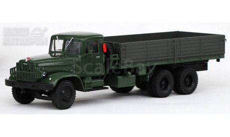 КРАЗ 219Б (1963-1966), зеленый, масштабная модель, Наш Автопром, scale43