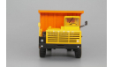 БелАЗ-7510 самосвал-углевоз, желтый / оранжевый, масштабная модель, Наш Автопром, scale43